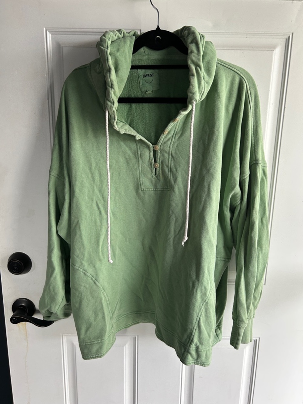 aerie Sage Green Pullover Hoodie